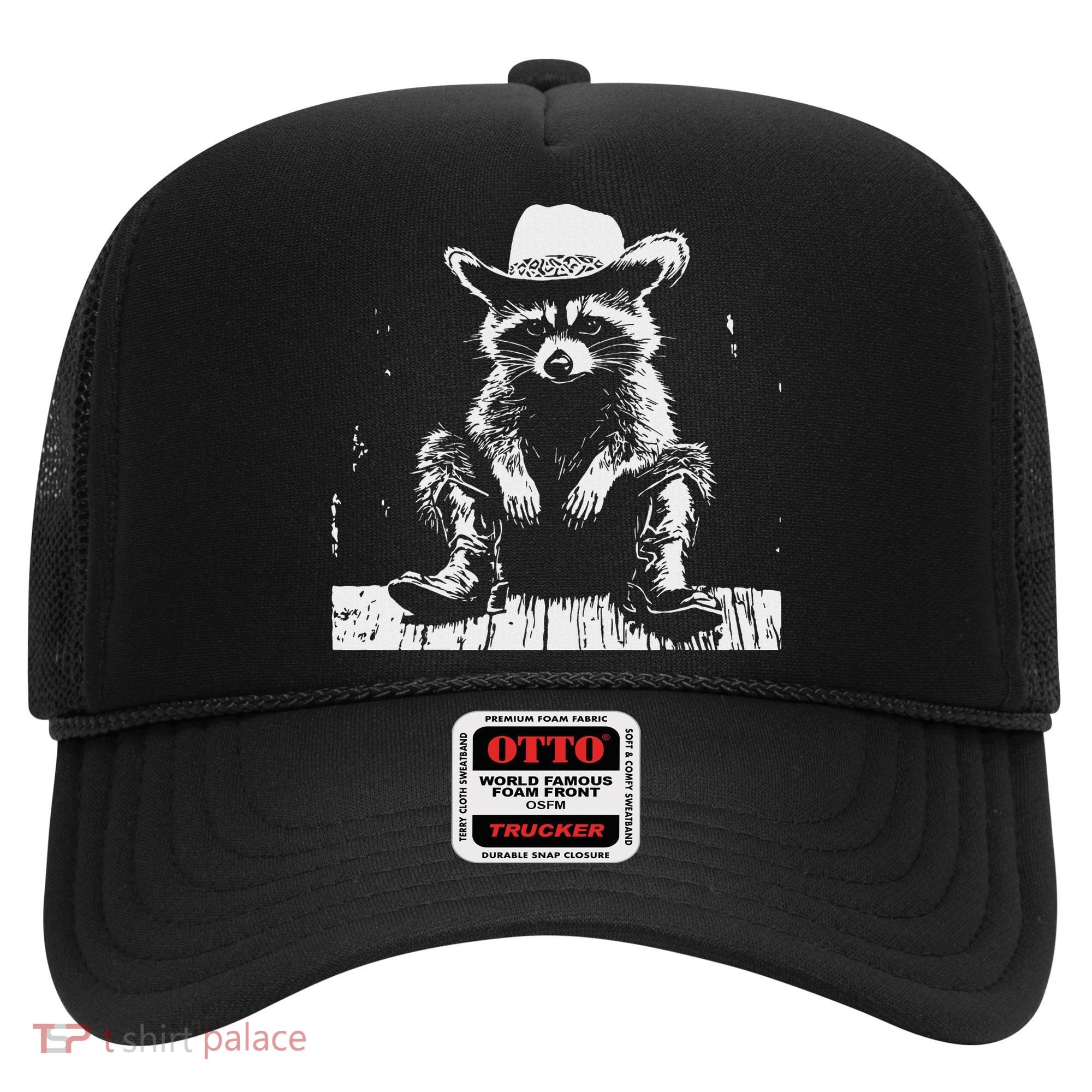 Raccoon Cowboy Western Hat