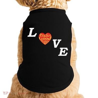 Ryan Clark Wearing Love Practice Good Habits Doggie Tank