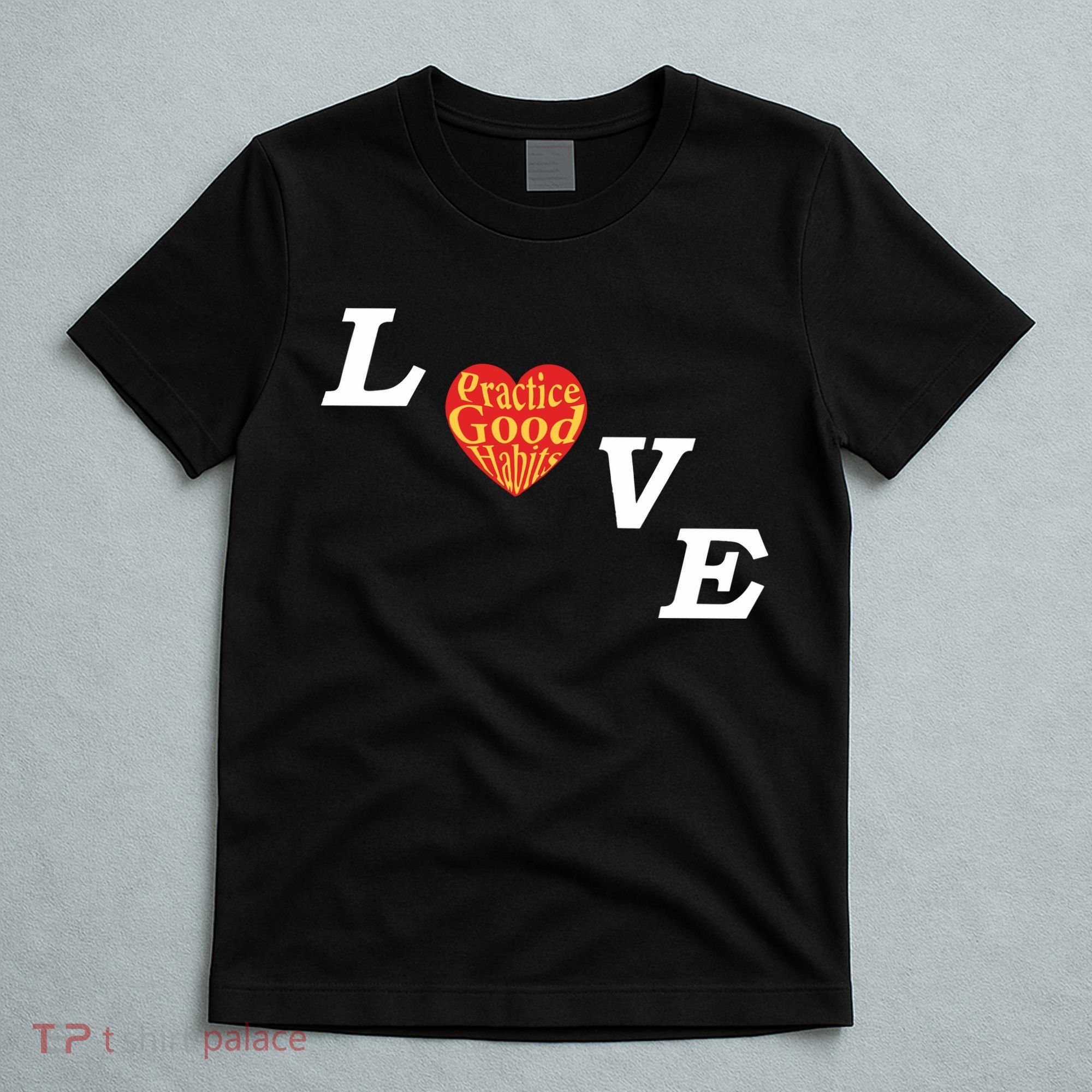 Ryan Clark Wearing Love Practice Good Habits T-Shirt