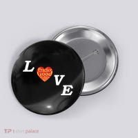 Ryan Clark Wearing Love Practice Good Habits Button thumb 0