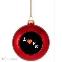 Ryan Clark Wearing Love Practice Good Habits Plastic Christmas Ball Ornament thumb 0