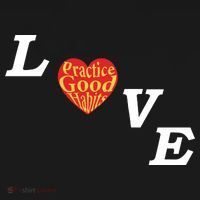 Ryan Clark Wearing Love Practice Good Habits Kids Sweatshirt thumb 2