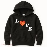 Ryan Clark Wearing Love Practice Good Habits Kids Hoodie thumb 0