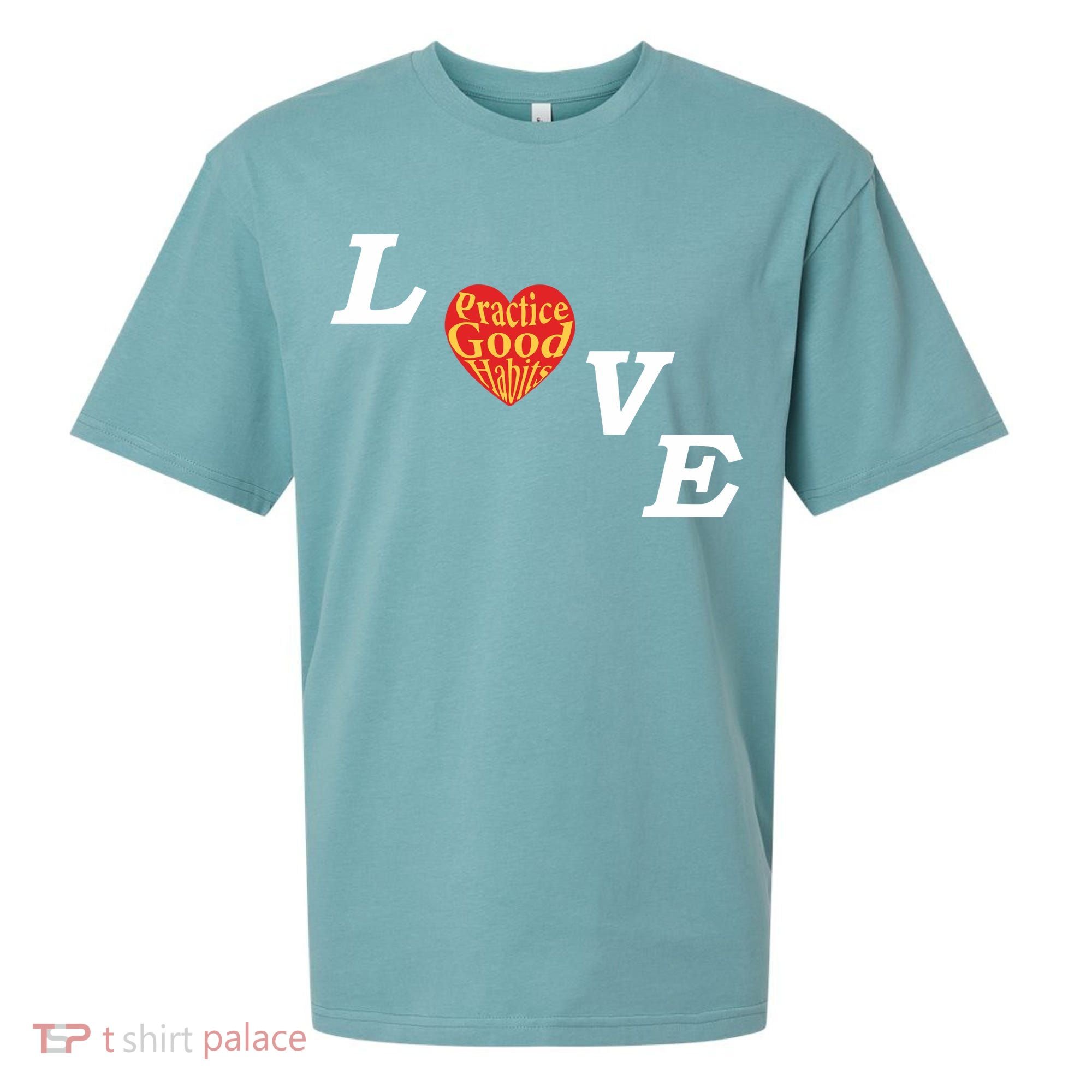 Ryan Clark Wearing Love Practice Good Habits Sueded Cloud Jersey T-Shirt