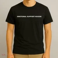Ryan Clark Wearing Emotional Support T-Shirt thumb 3