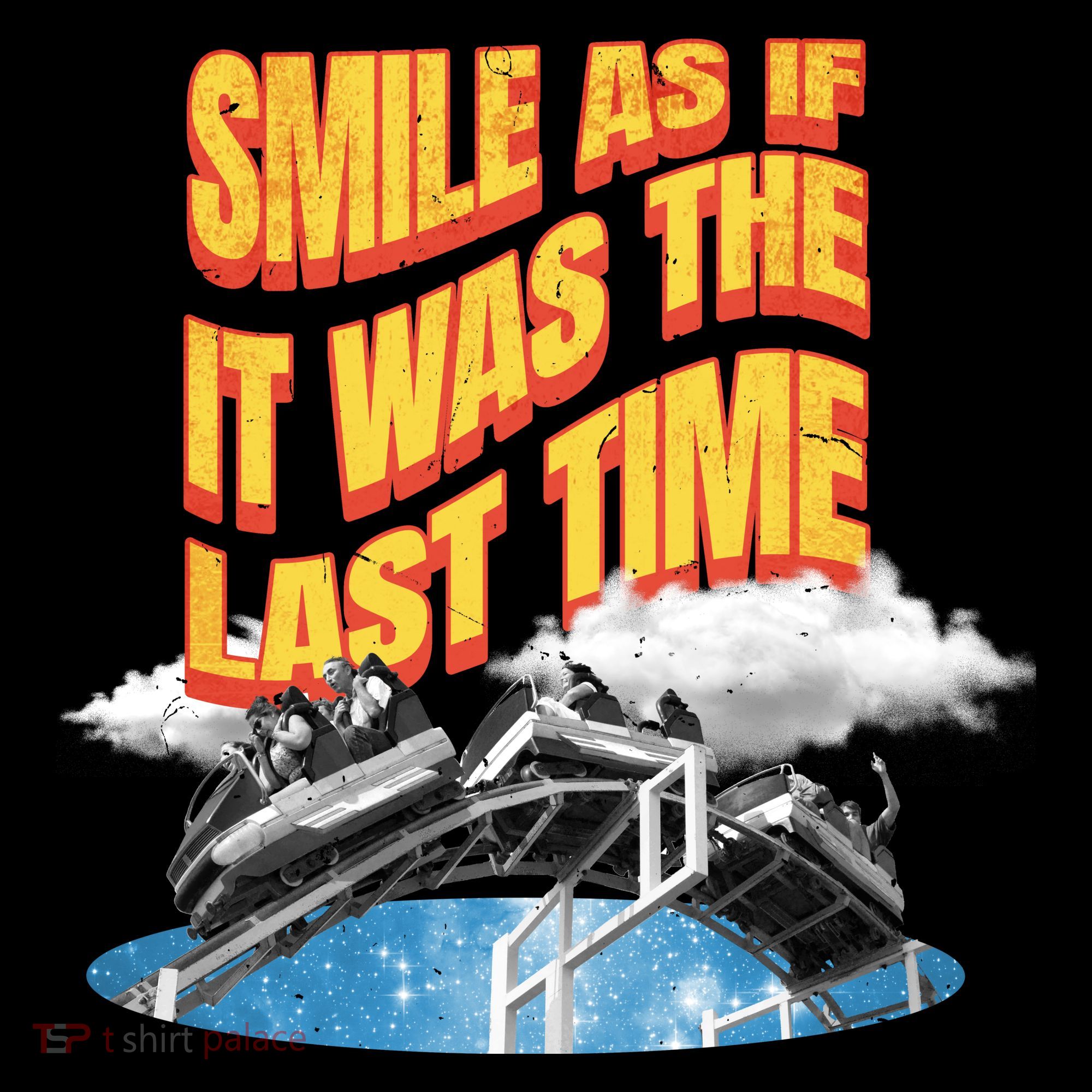 Roller Coaster Wagons In The Sky Backpack