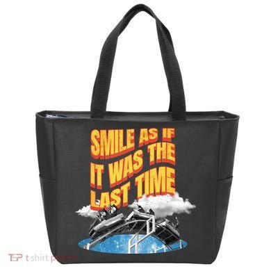 Roller Coaster Wagons In The Sky Tote Bag