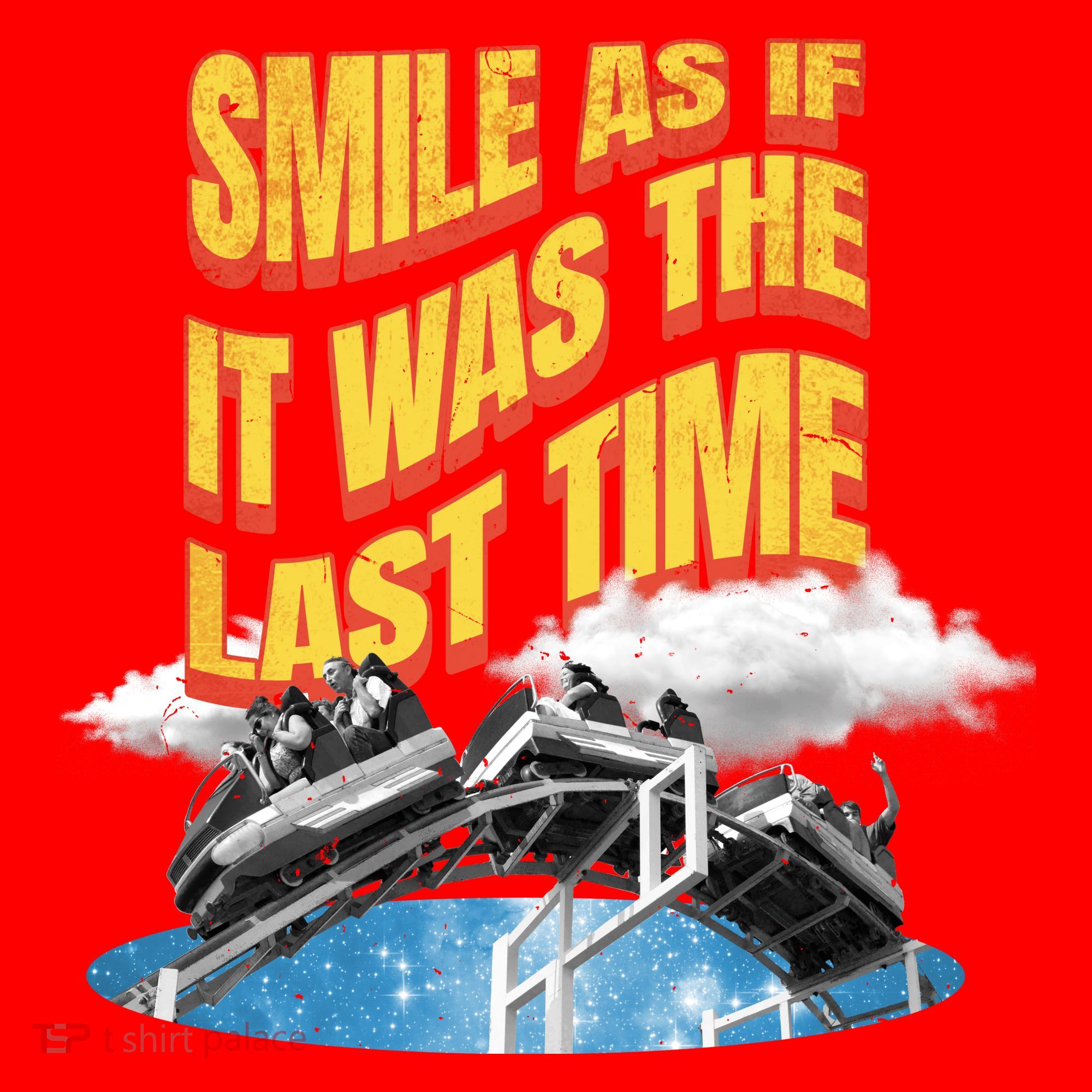 Roller Coaster Wagons In The Sky Santa Hat