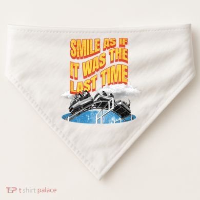 Roller Coaster Wagons In The Sky USA-Made Doggie Bandana