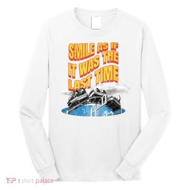 Roller Coaster Wagons In The Sky Long Sleeve Shirt