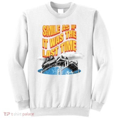 Roller Coaster Wagons In The Sky Sweatshirt