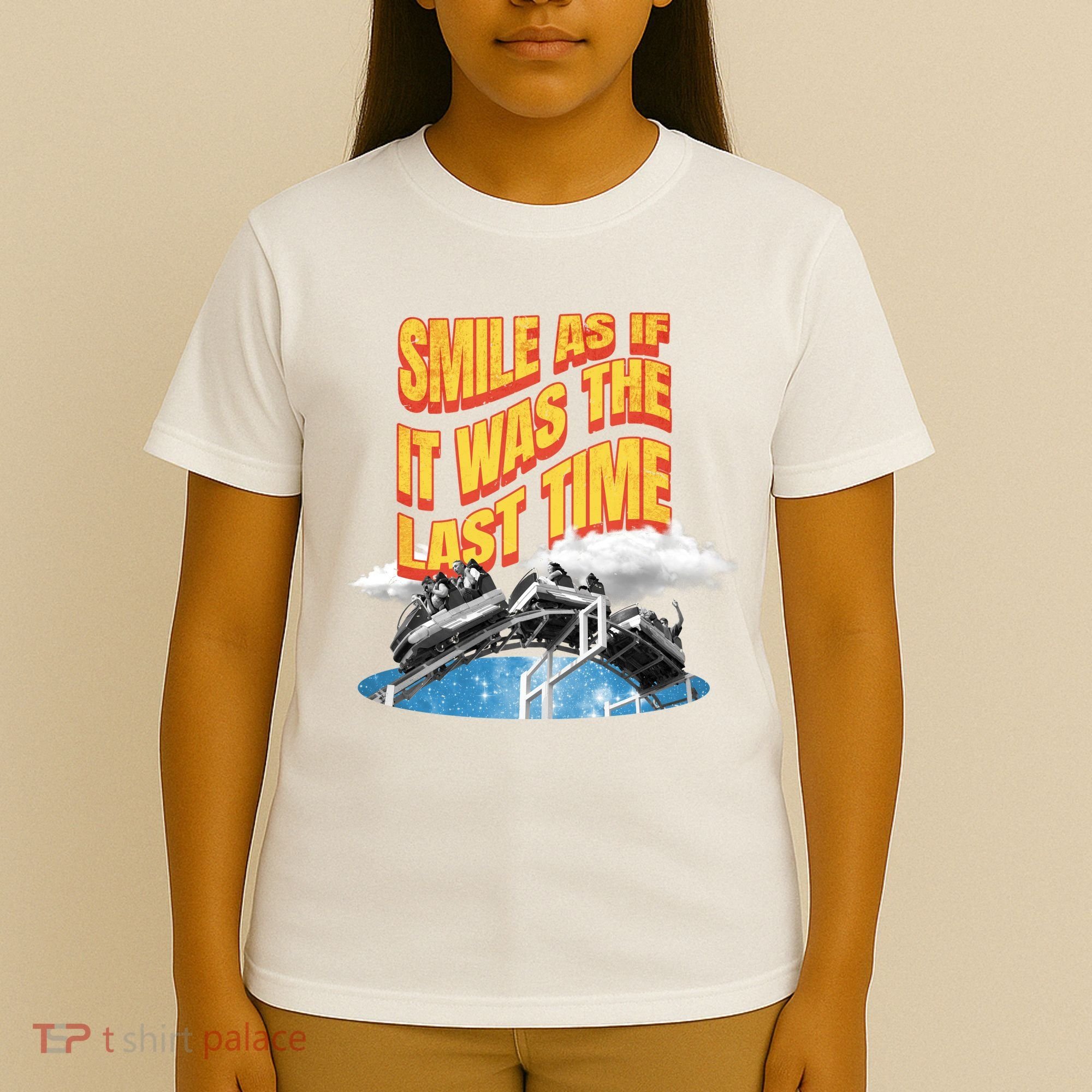Roller Coaster Wagons In The Sky T-Shirt