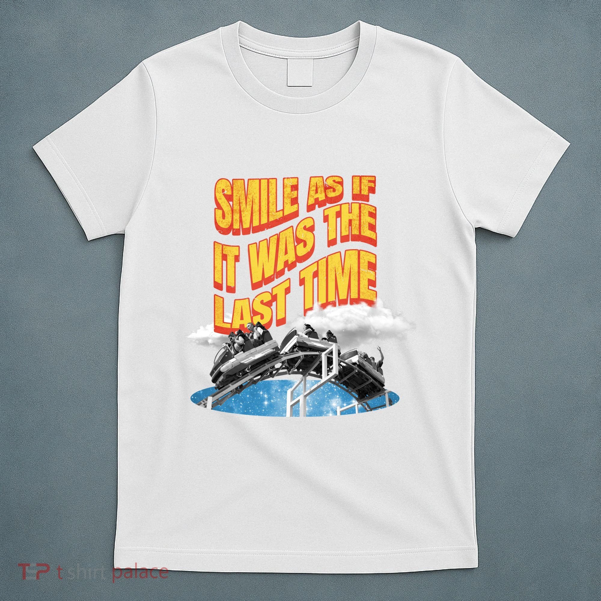Roller Coaster Wagons In The Sky T-Shirt