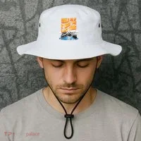 Roller Coaster Wagons In The Sky Bucket Hat thumb 2