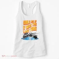Roller Coaster Wagons In The Sky Women's Tank Top thumb 0