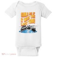 Roller Coaster Wagons In The Sky Baby Bodysuit thumb 0