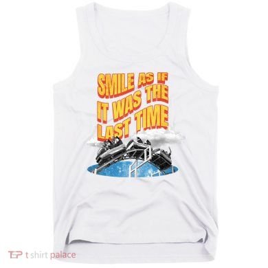 Roller Coaster Wagons In The Sky Tank Top