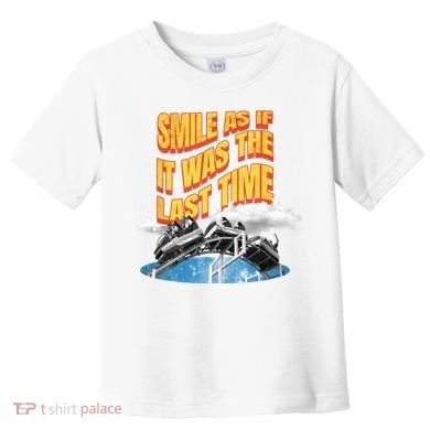 Roller Coaster Wagons In The Sky Toddler T-Shirt