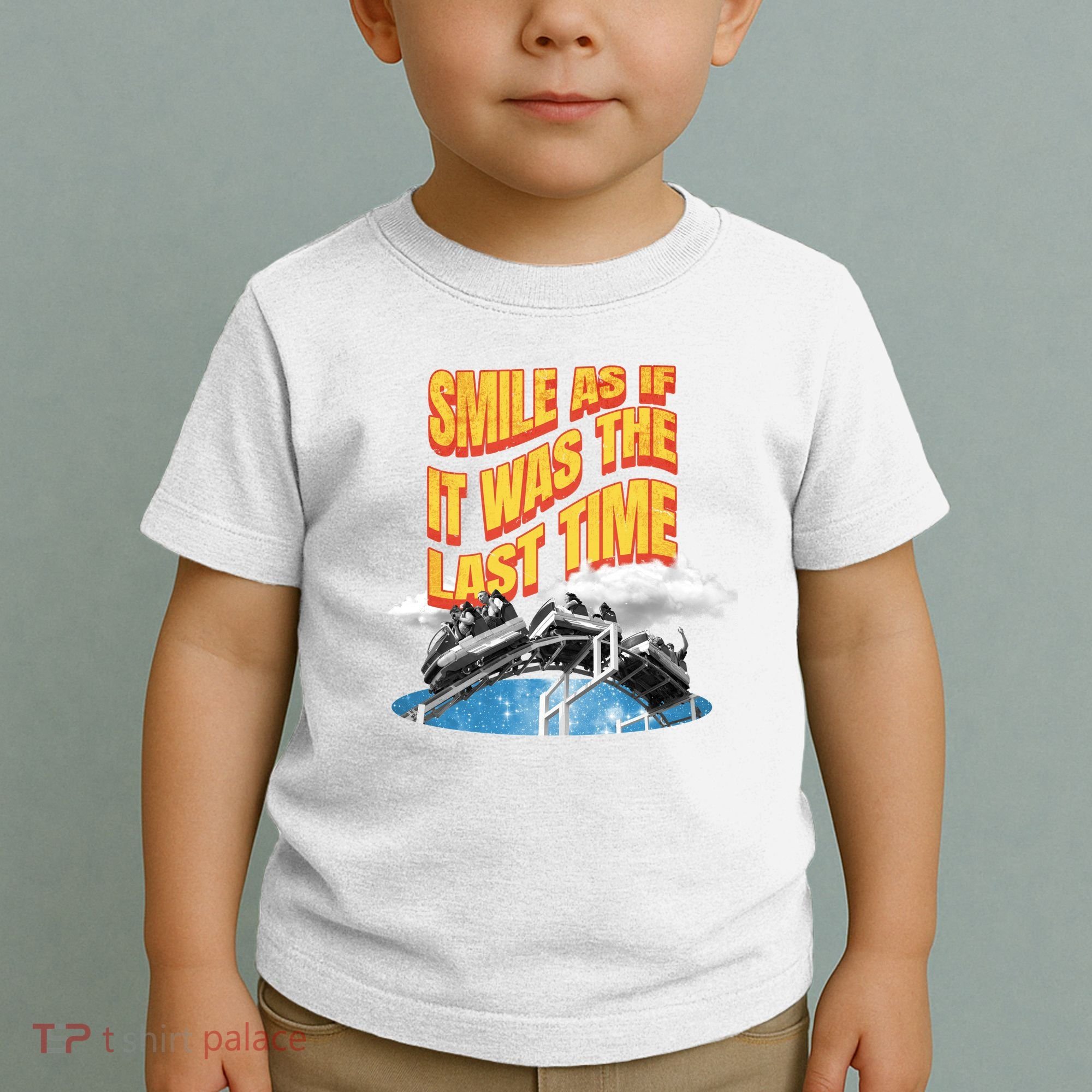 Roller Coaster Wagons In The Sky Toddler T-Shirt