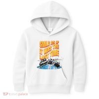 Roller Coaster Wagons In The Sky Kids Hoodie thumb 0
