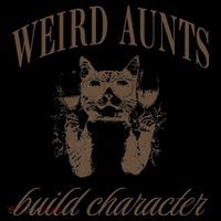 Retro Cat Weird Aunt Builds Character Funny Aunt Mothers Coffee Mug thumb 5