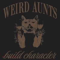 Retro Cat Weird Aunt Builds Character Funny Aunt Mothers Hat thumb 2
