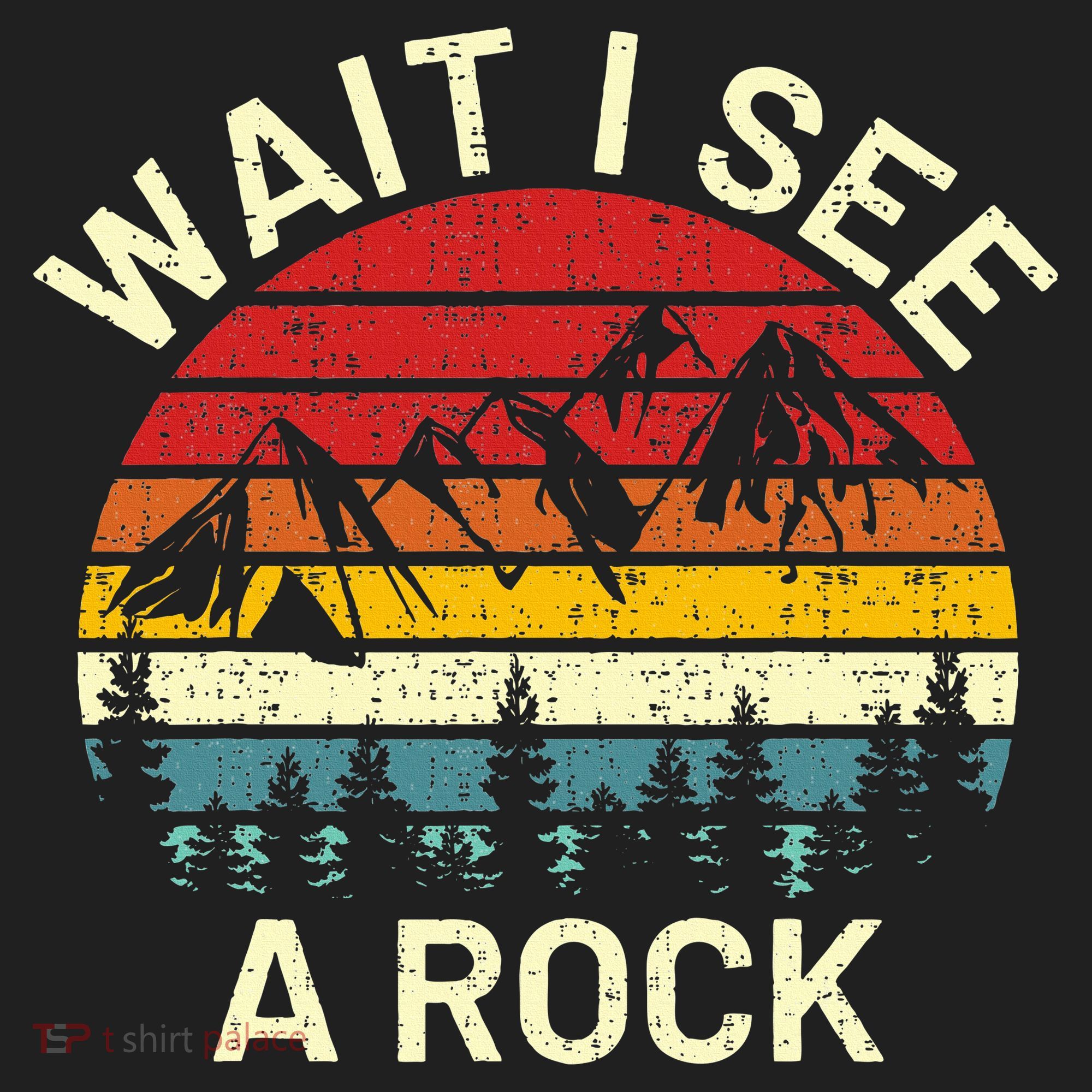 Retro Cool Wait I See A Rock Funny Geologist Science Geology Hat