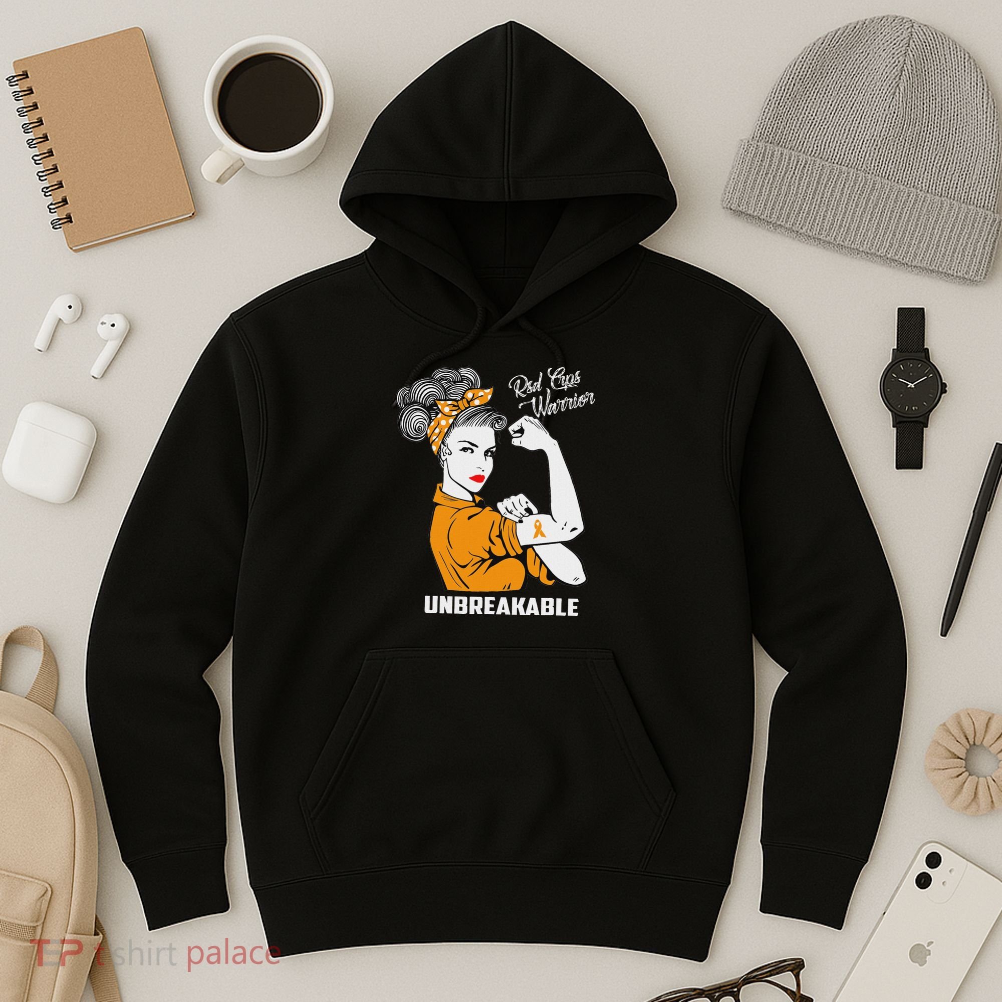 Rsd Crps Warrior Unbreakable Rsd Crps Awareness Gift Hoodie