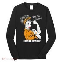 Rsd Crps Warrior Unbreakable Rsd Crps Awareness Gift Long Sleeve Shirt thumb 0