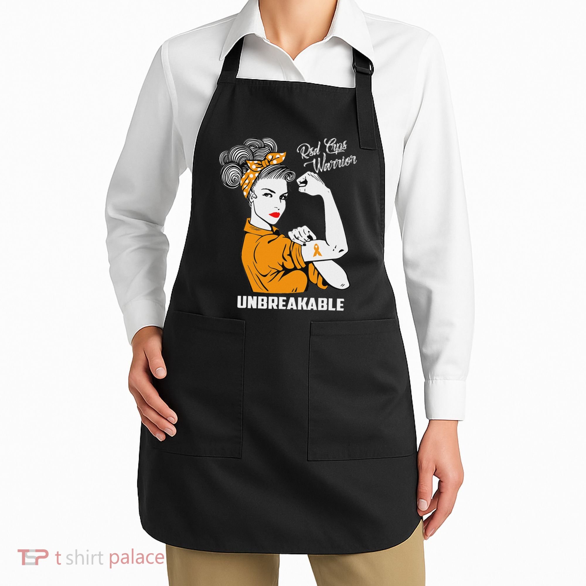 Rsd Crps Warrior Unbreakable Rsd Crps Awareness Gift Apron