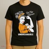Rsd Crps Warrior Unbreakable Rsd Crps Awareness Gift T-Shirt thumb 3
