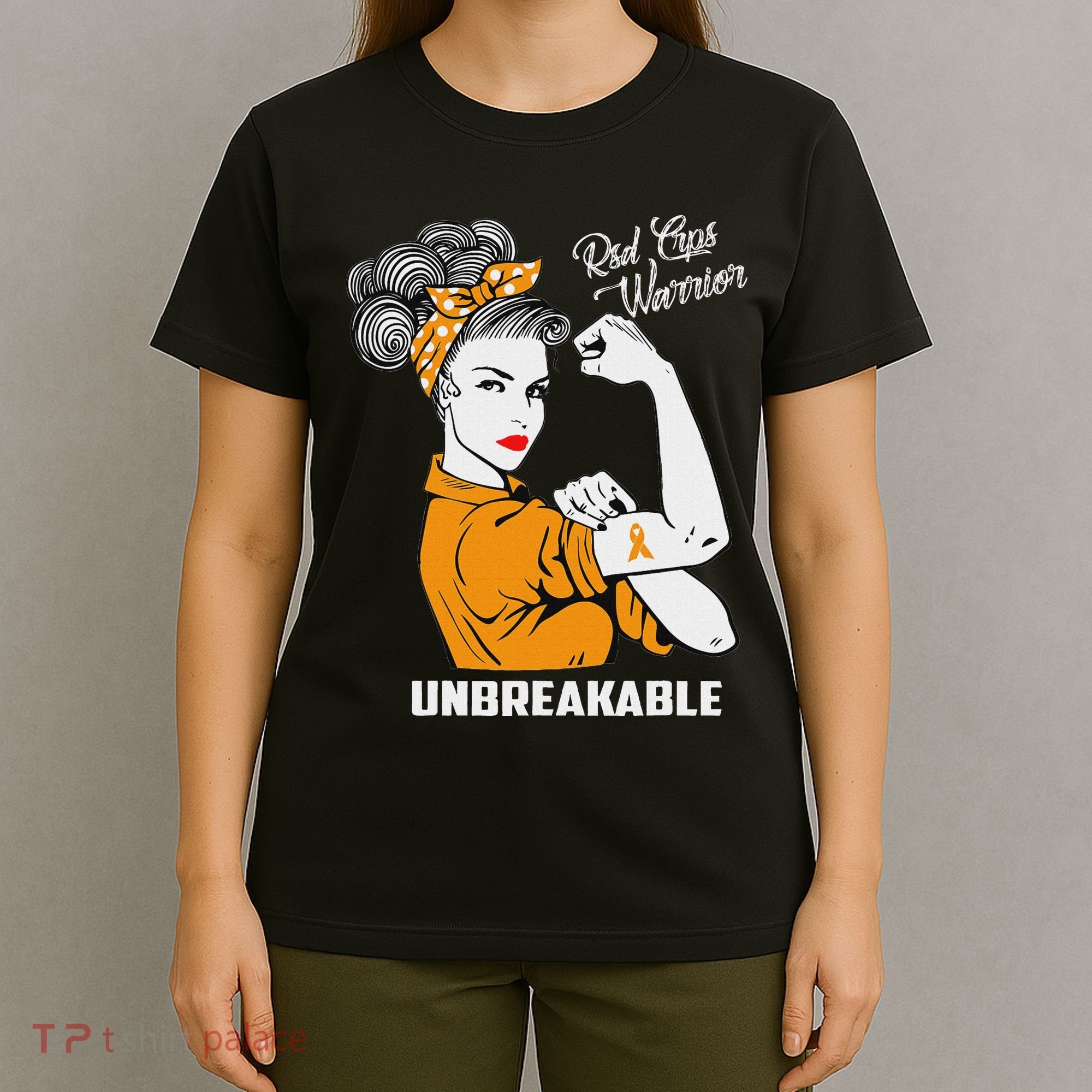 Rsd Crps Warrior Unbreakable Rsd Crps Awareness Gift T-Shirt