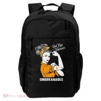 Rsd Crps Warrior Unbreakable Rsd Crps Awareness Gift Backpack thumb 0