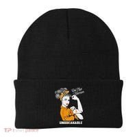 Rsd Crps Warrior Unbreakable Rsd Crps Awareness Gift Beanie thumb 0