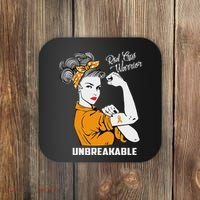 Rsd Crps Warrior Unbreakable Rsd Crps Awareness Gift Coaster thumb 0