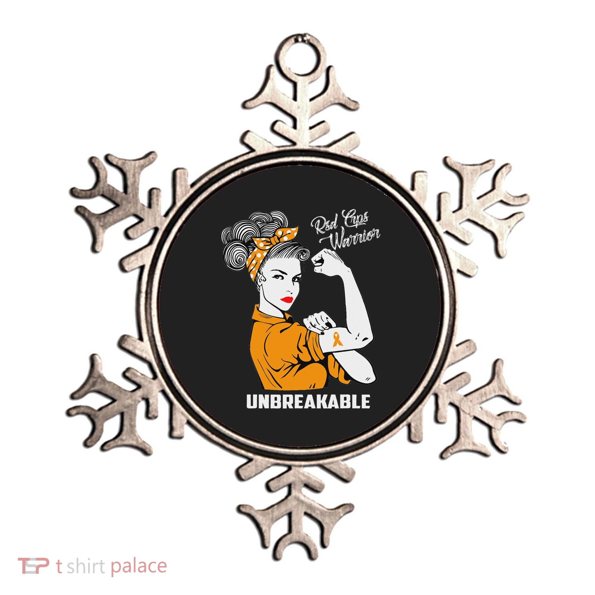 Rsd Crps Warrior Unbreakable Rsd Crps Awareness Gift Ornament