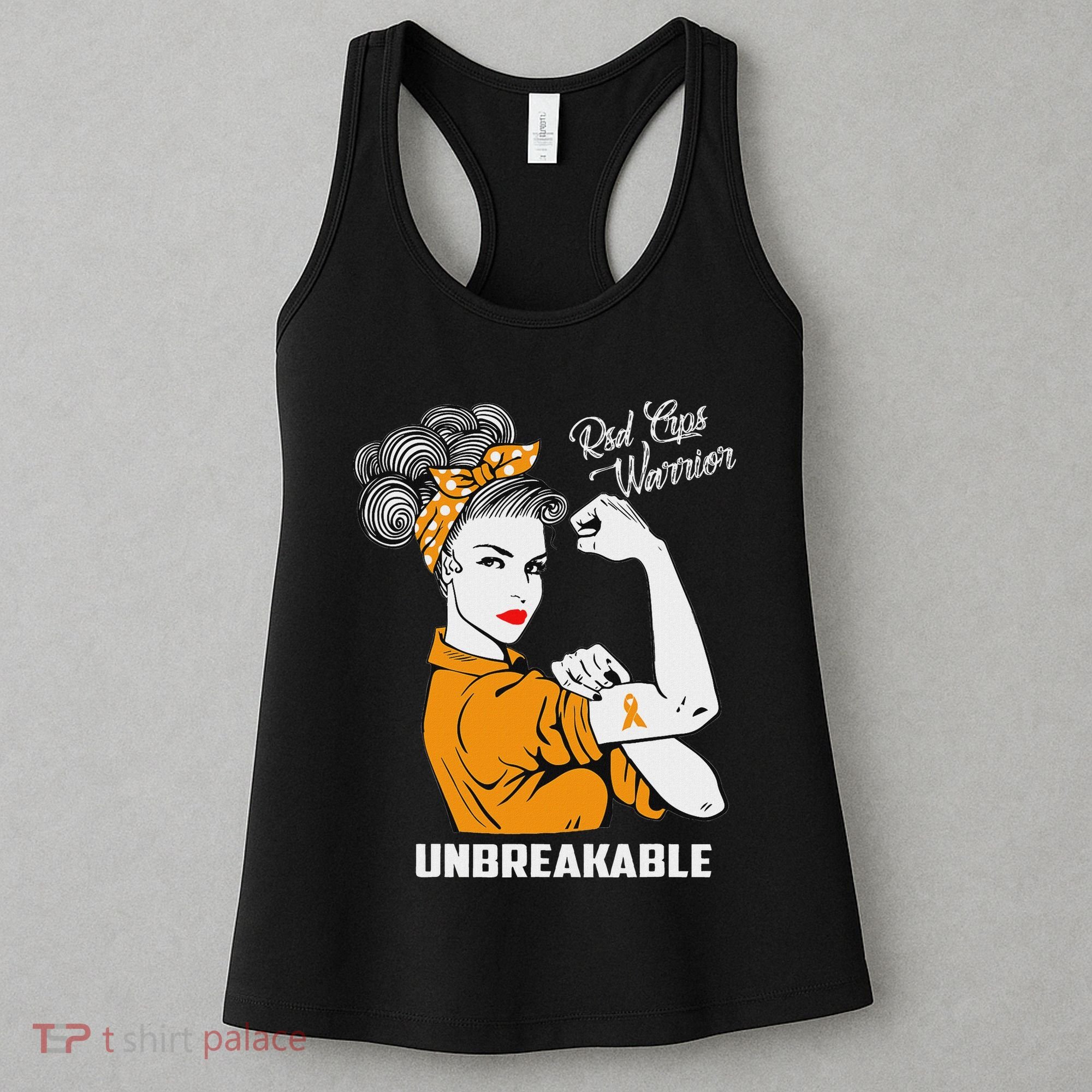 Rsd Crps Warrior Unbreakable Rsd Crps Awareness Gift Women's Tank Top