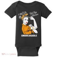 Rsd Crps Warrior Unbreakable Rsd Crps Awareness Gift Baby Bodysuit thumb 0