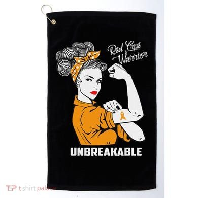 Rsd Crps Warrior Unbreakable Rsd Crps Awareness Gift Golf Towel