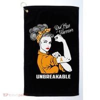 Rsd Crps Warrior Unbreakable Rsd Crps Awareness Gift Golf Towel thumb 0