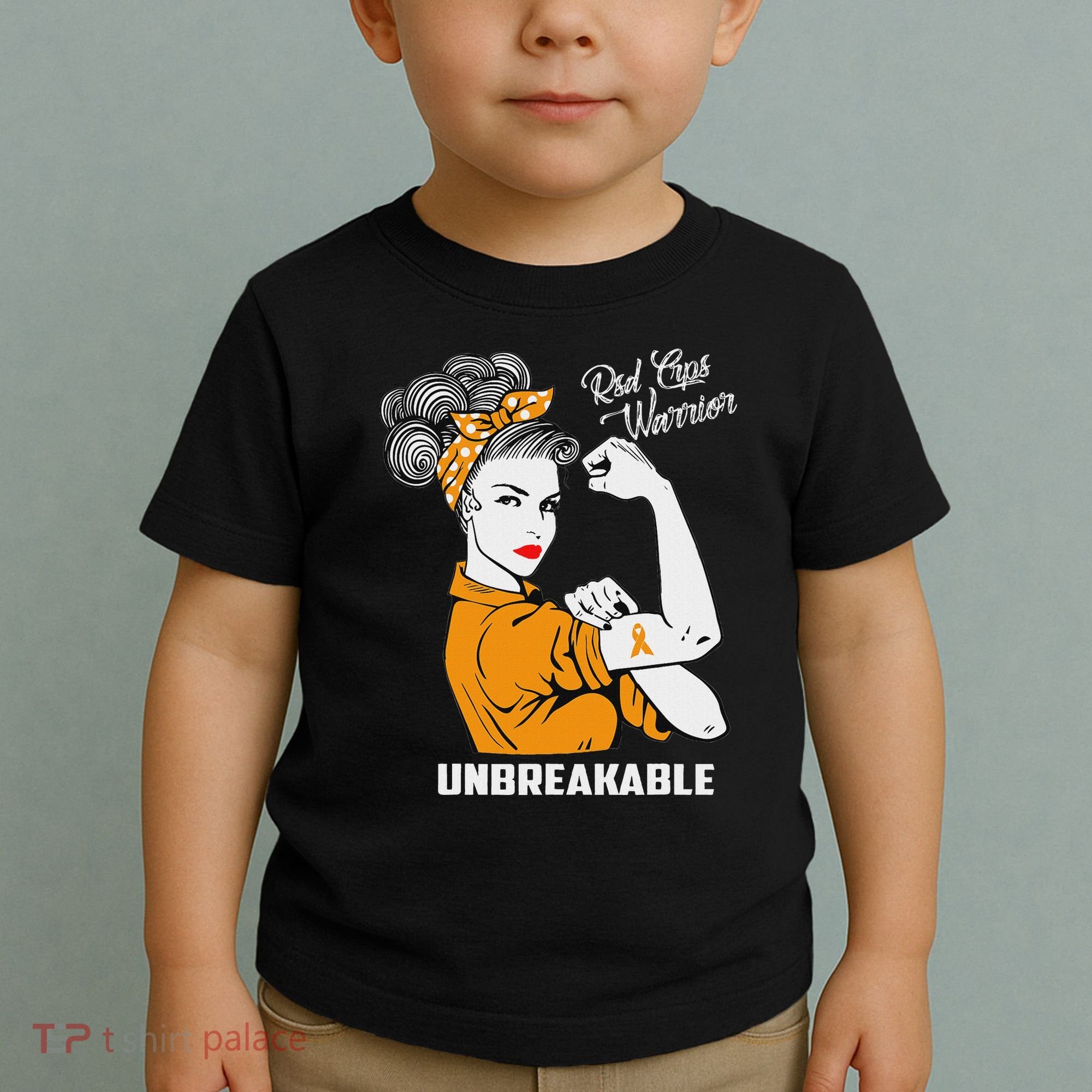 Rsd Crps Warrior Unbreakable Rsd Crps Awareness Gift Toddler T-Shirt