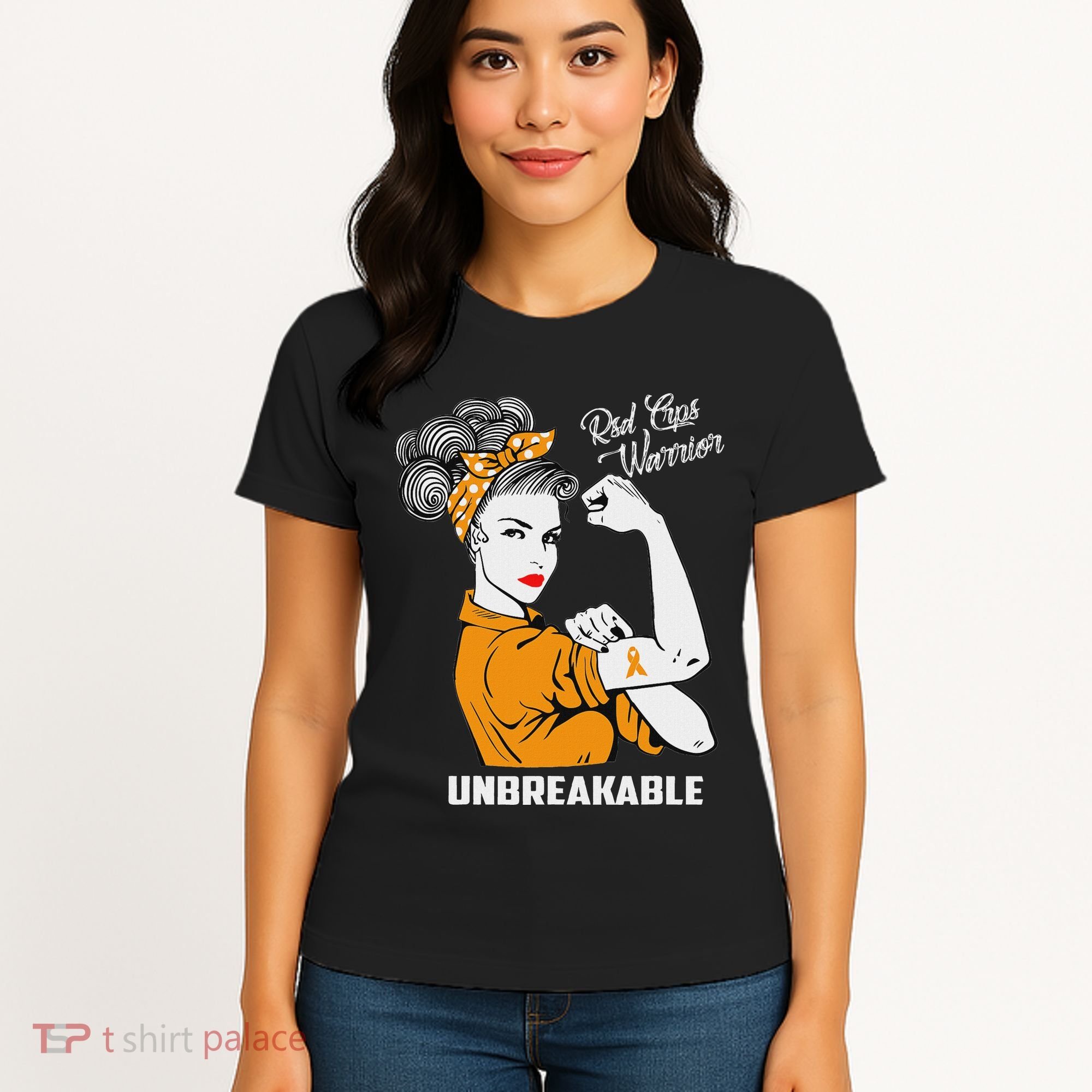Rsd Crps Warrior Unbreakable Rsd Crps Awareness Gift Women's T-Shirt
