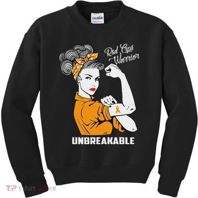 Rsd Crps Warrior Unbreakable Rsd Crps Awareness Gift Kids Sweatshirt