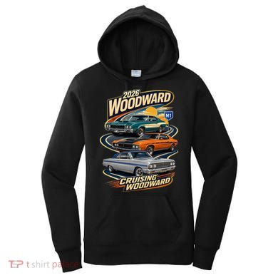 Retro Cruising Woodward 2026 Women's Hoodie