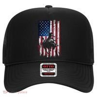 Rodeo Cowboy Western Usa Flag Cowboys Hat thumb 0