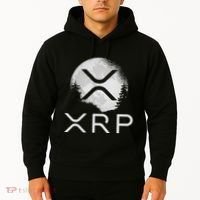 Ripple Coin Xrp Ledger Moon Cryptocurrency Bull Market Hoodie thumb 2