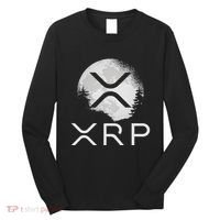 Ripple Coin Xrp Ledger Moon Cryptocurrency Bull Market Long Sleeve Shirt thumb 0