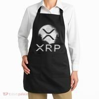Ripple Coin Xrp Ledger Moon Cryptocurrency Bull Market Apron thumb 2