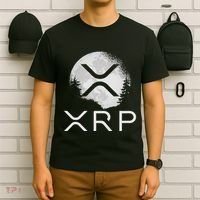 Ripple Coin Xrp Ledger Moon Cryptocurrency Bull Market T-Shirt thumb 6