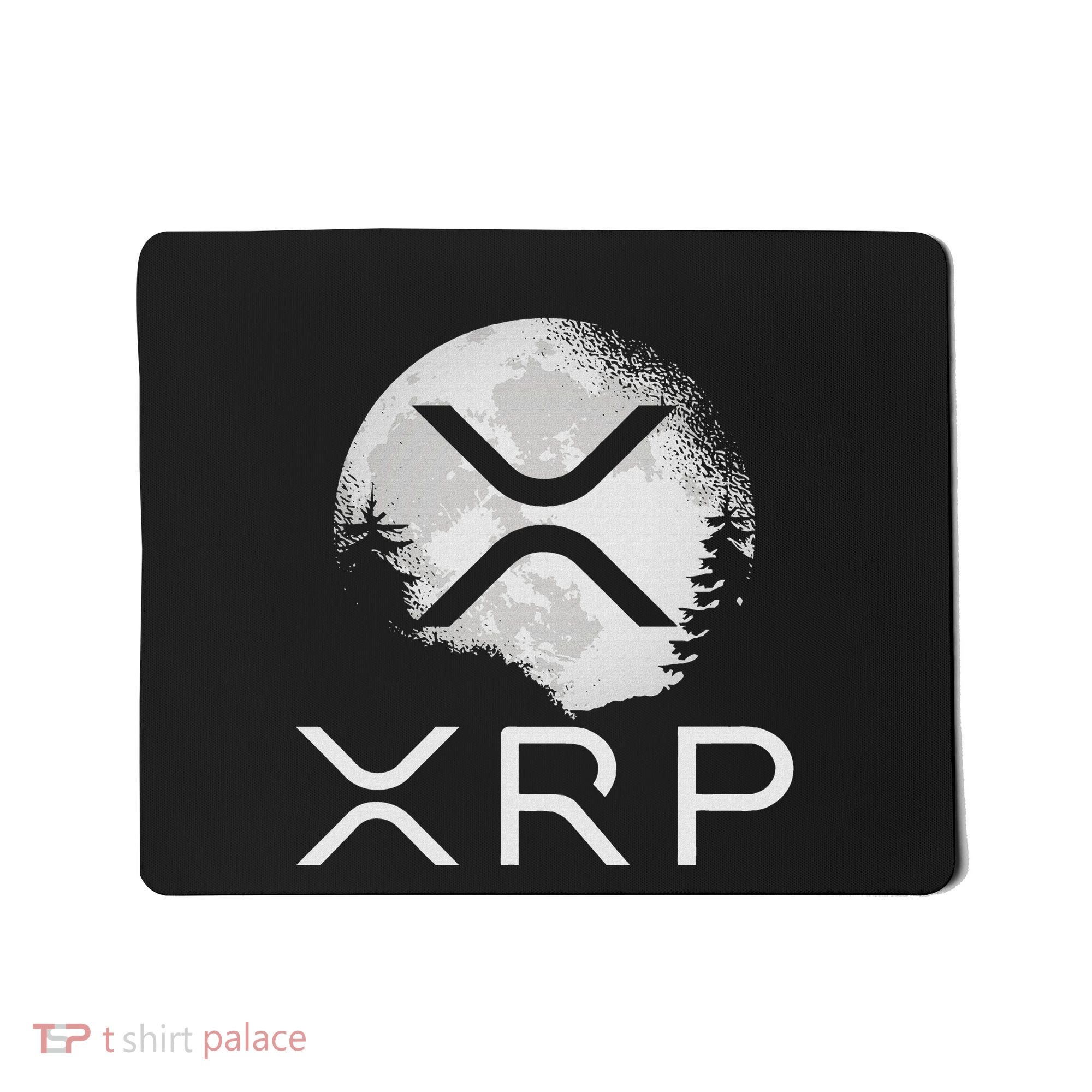 Ripple Coin Xrp Ledger Moon Cryptocurrency Bull Market Mousepad